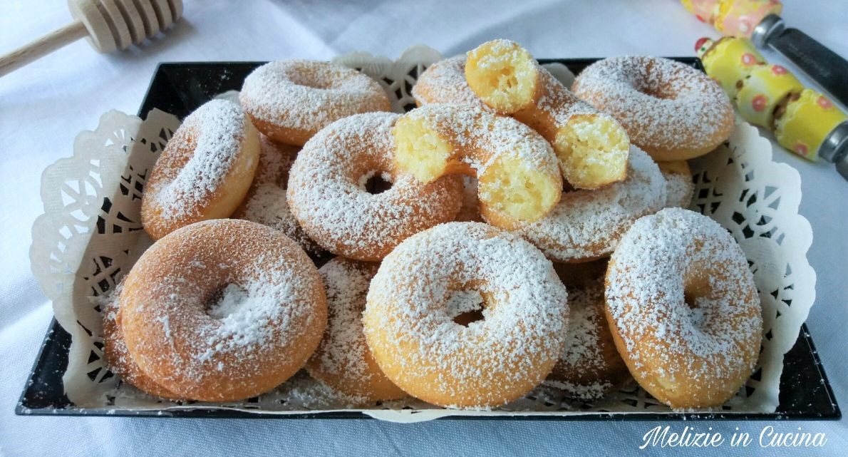 Ciambelle mini con macchinetta per donuts