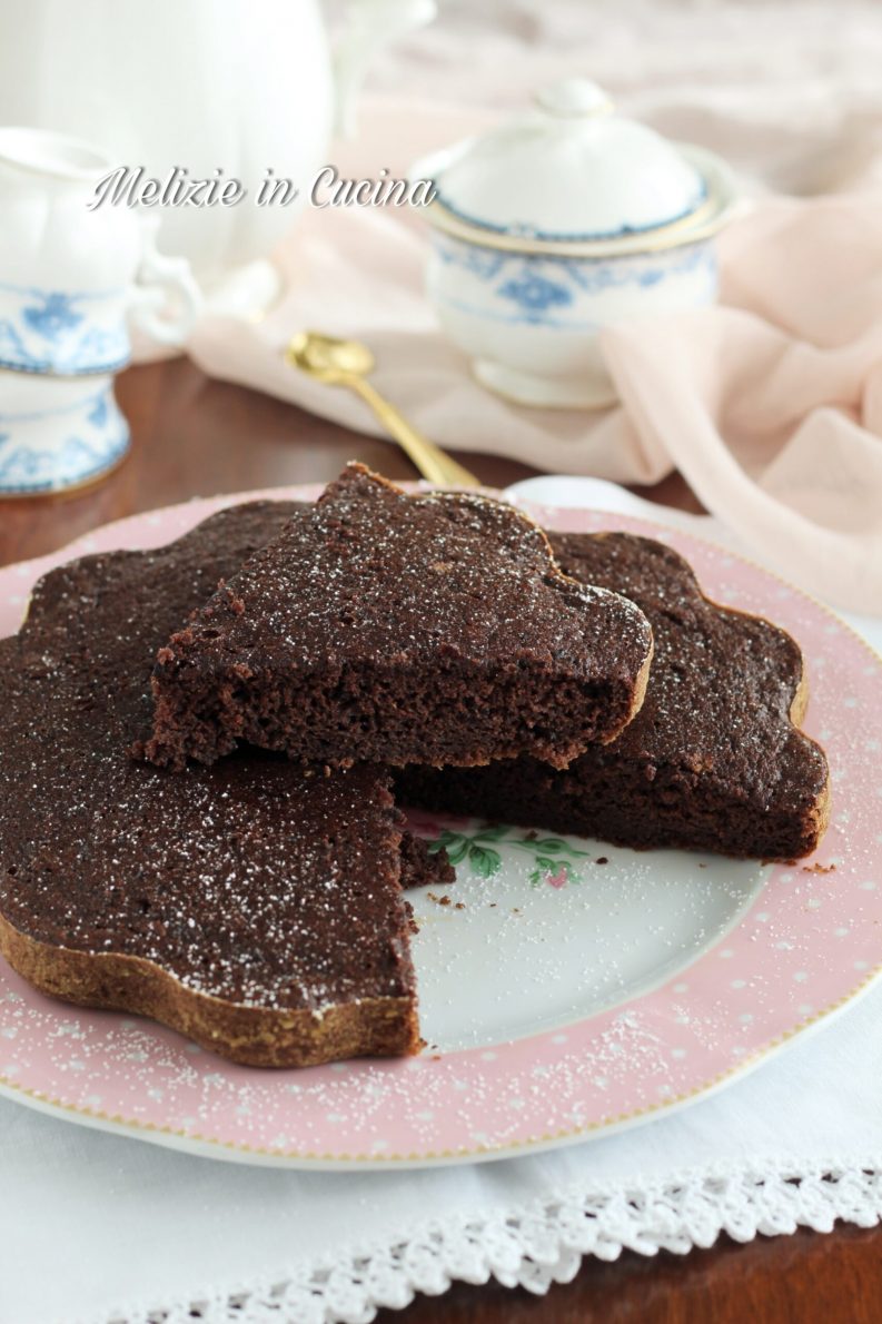 torta di zucca al cacao amaro