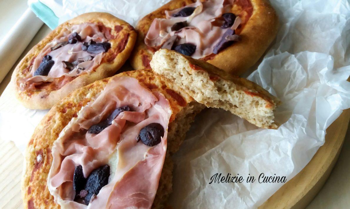 Pizzette con timilia e maiorca morbidissime