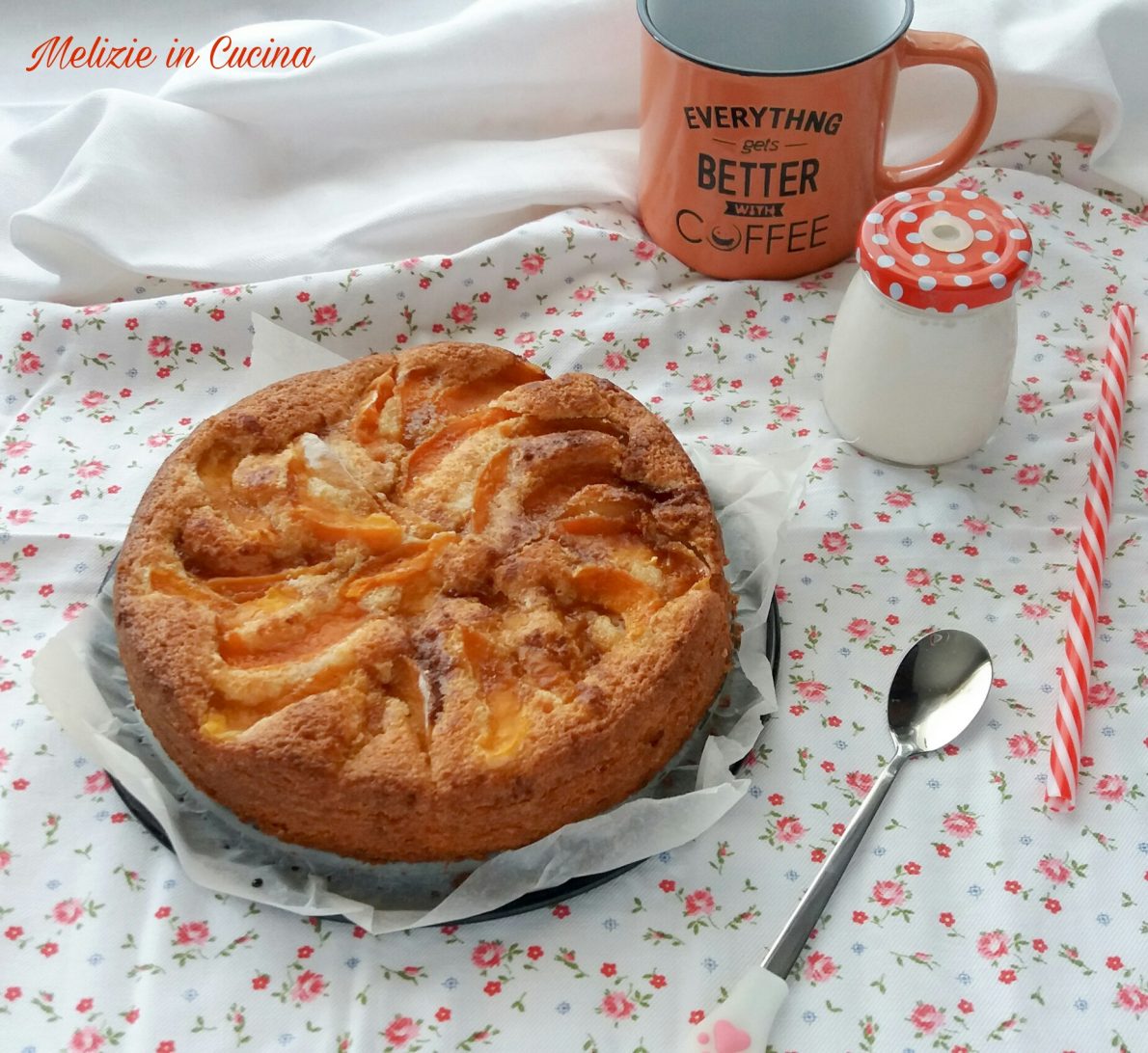 Torta con Albicocche che si Scioglie in Bocca