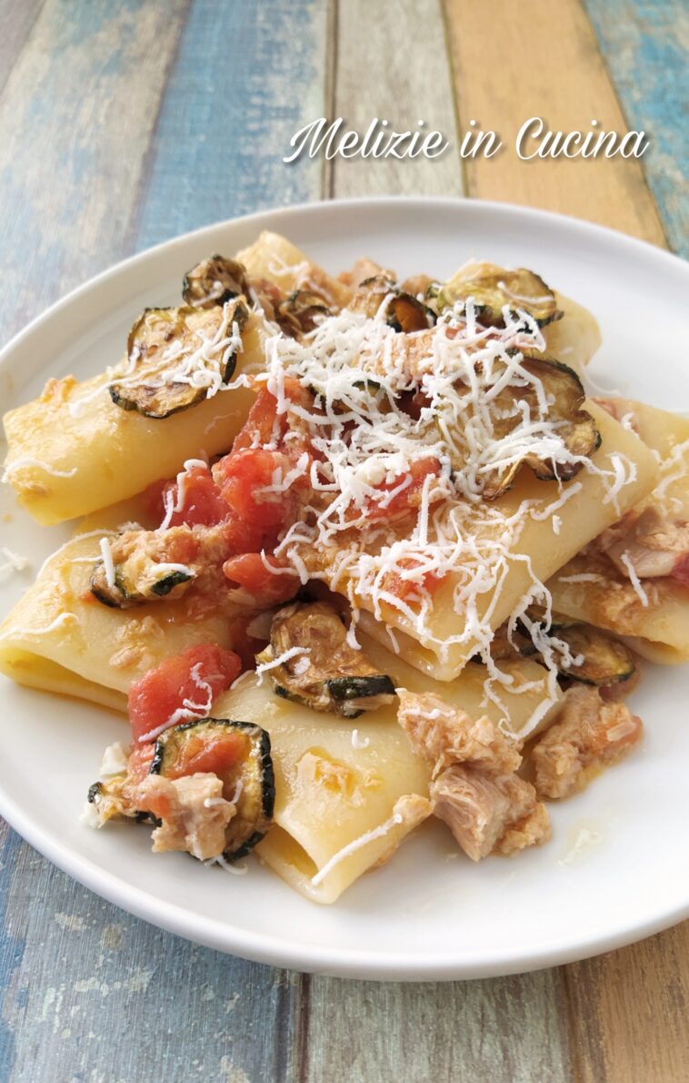 Pasta tonno e zucchine facile e gustosa