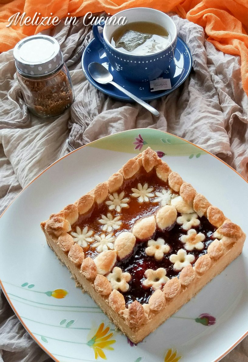 Crostata con farina di riso