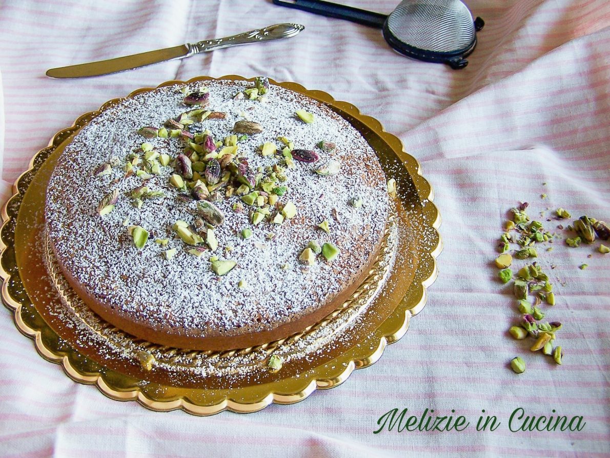 Torta al pistacchio morbida