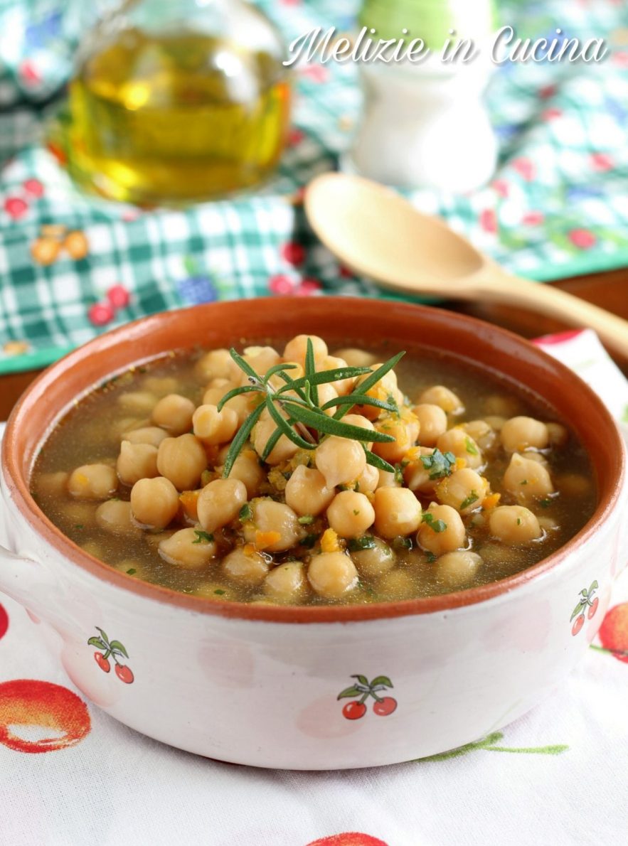 zuppa di ceci ricetta facile