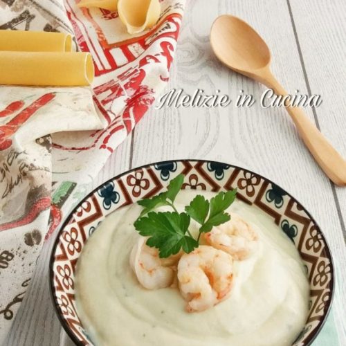 Salsa di gamberi per pasta ripiena e tortini