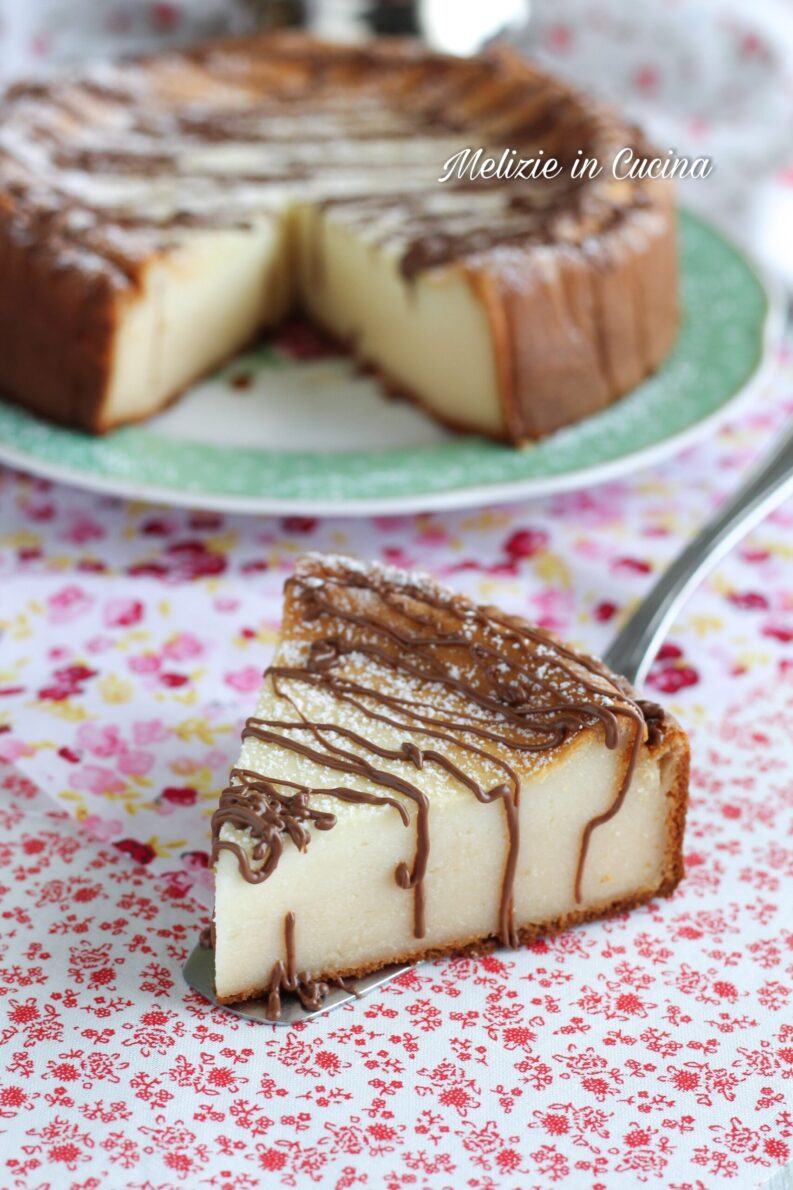 torta di ricotta senza farina e lievito