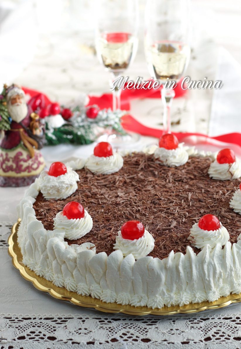 Torta cacao con crema namelaka