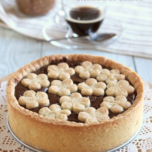 Crostata alla nutella con farina di riso