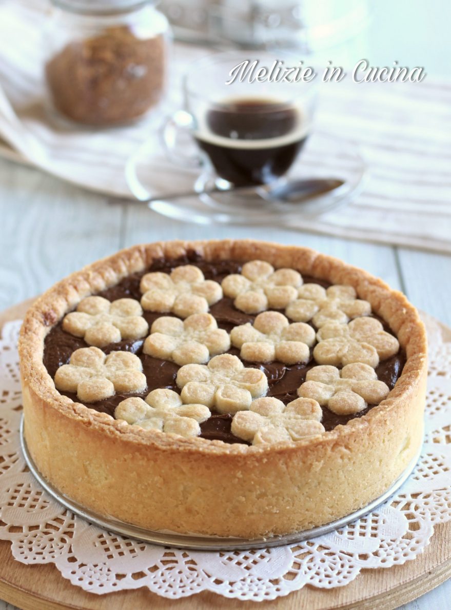 Crostata alla Nutella con farina di riso