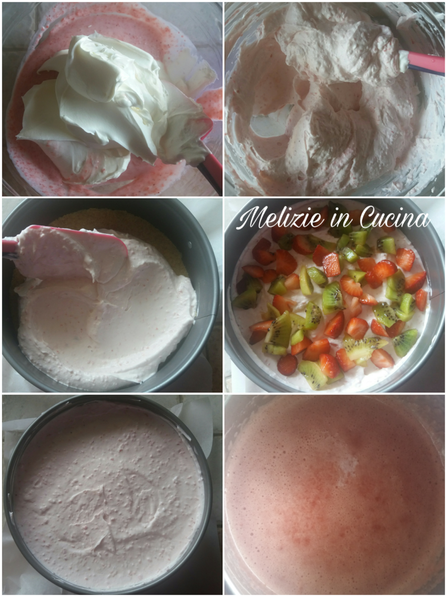 Procedimento torta fredda yogurt