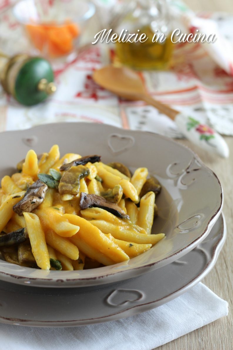 Penne rigate zucca