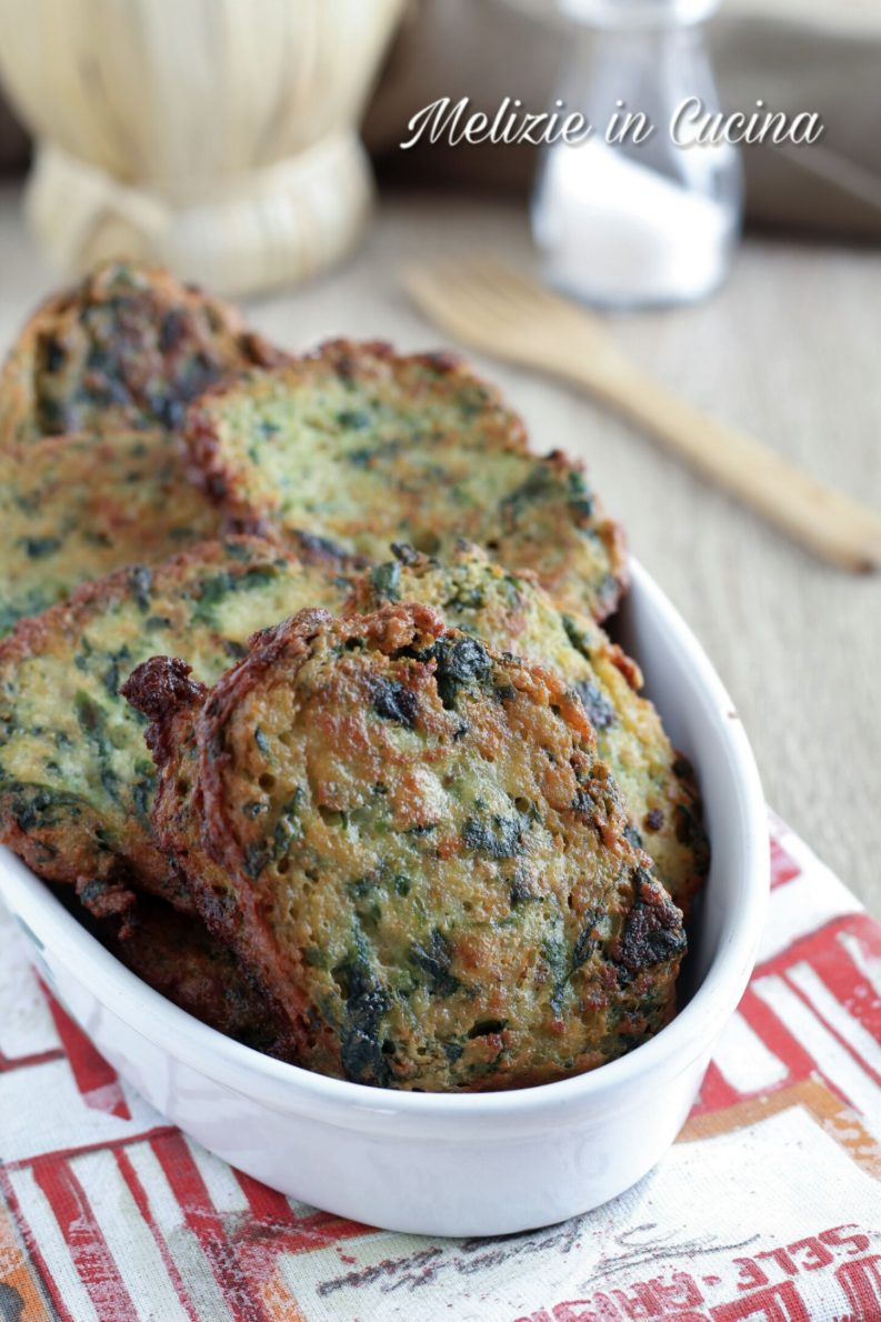 Frittelle Ricotta e Spinaci