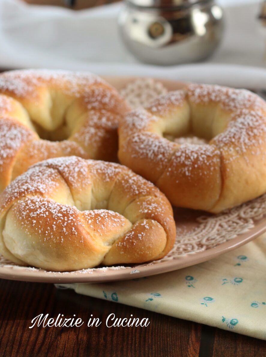 ciambelle dolci al latte