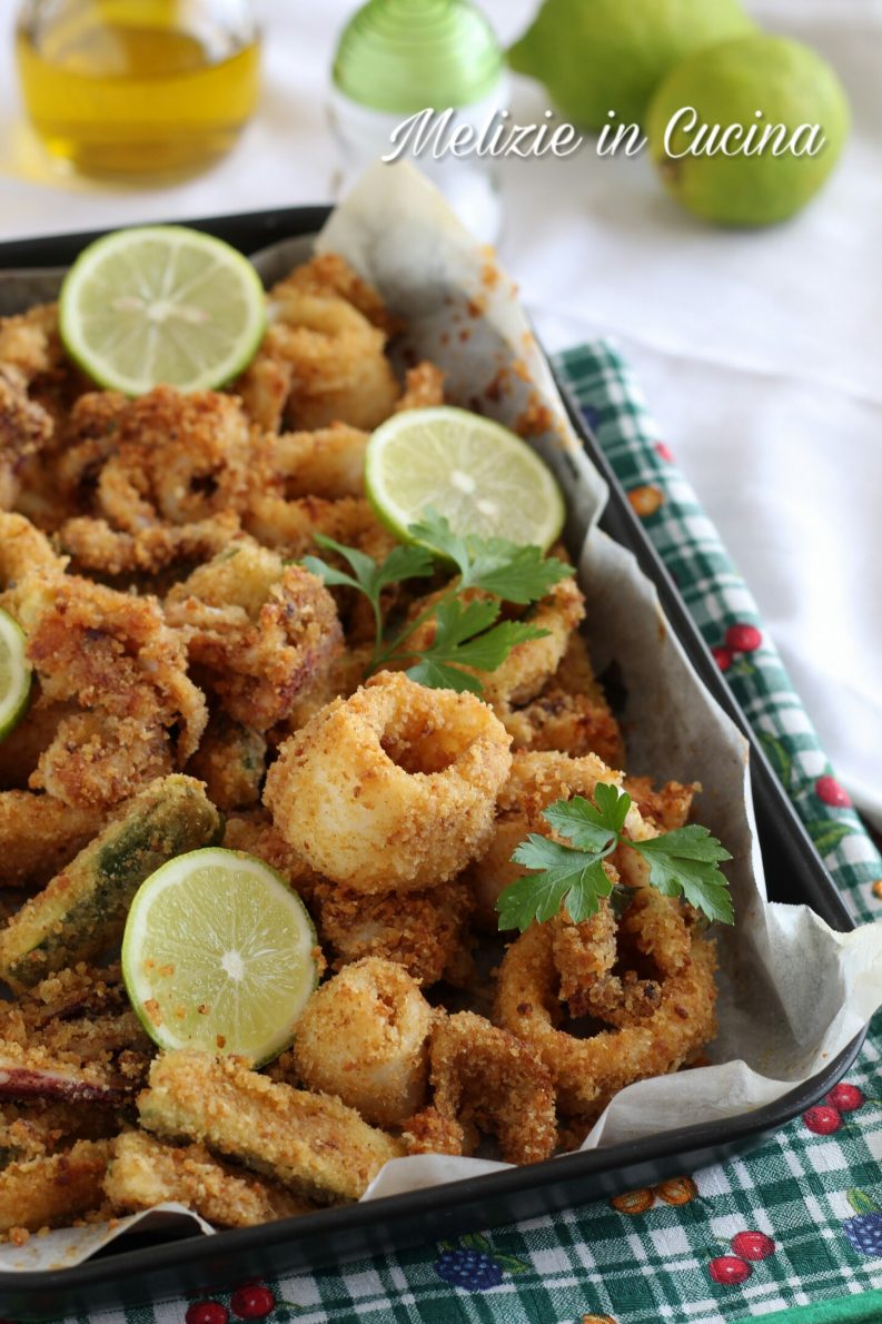 Calamari gratinati al forno