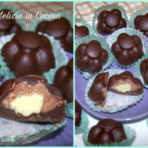 Cioccolatini ripieni fatti in casa buonissimi