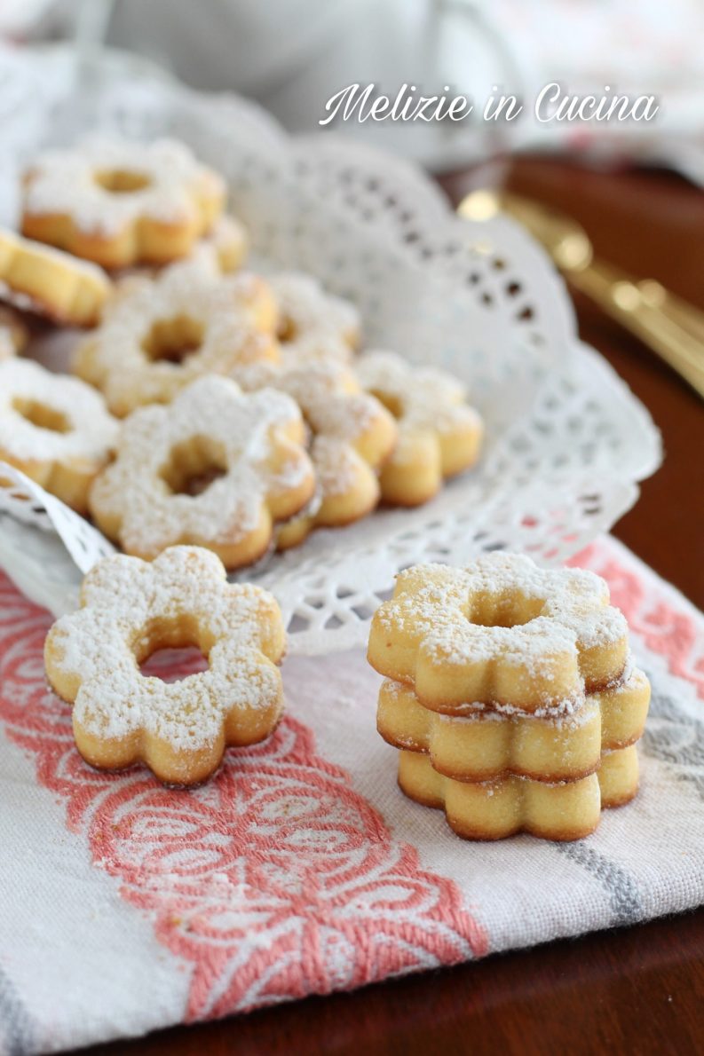 Biscotti Canestrelli con frolla gialla