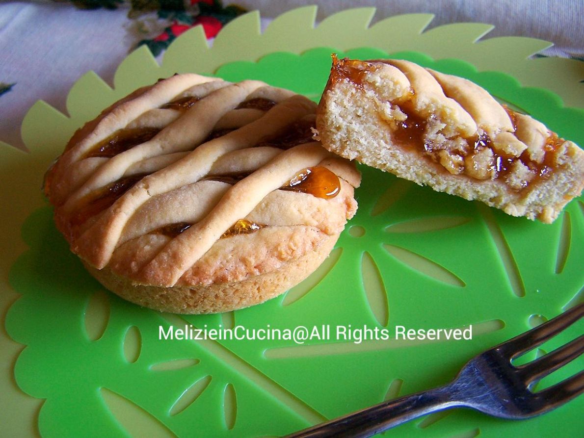 Crostatine morbide alla confettura