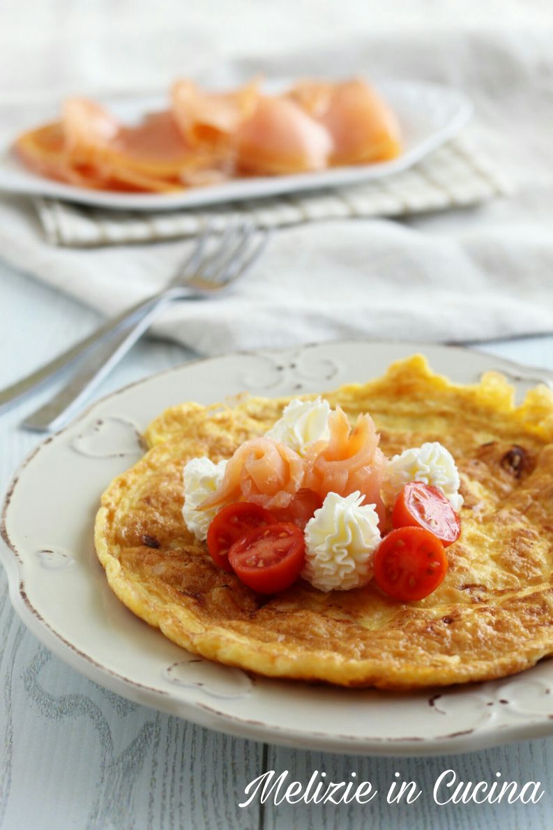 Frittata con Salmone Affumicato