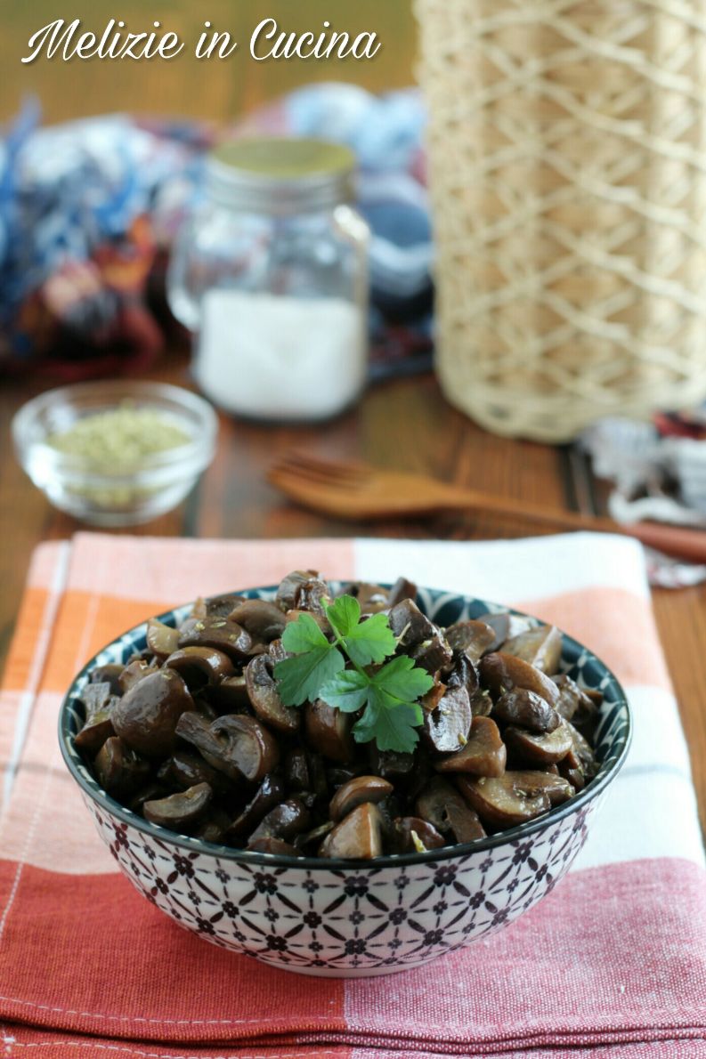 Funghi Crema Trifolati - Pronti in 10 minuti