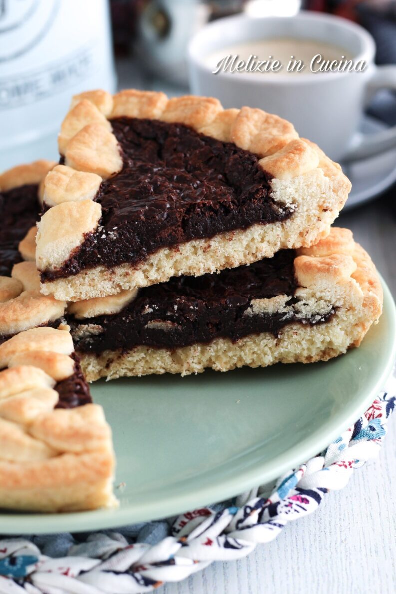 crostata rustica al cioccolato