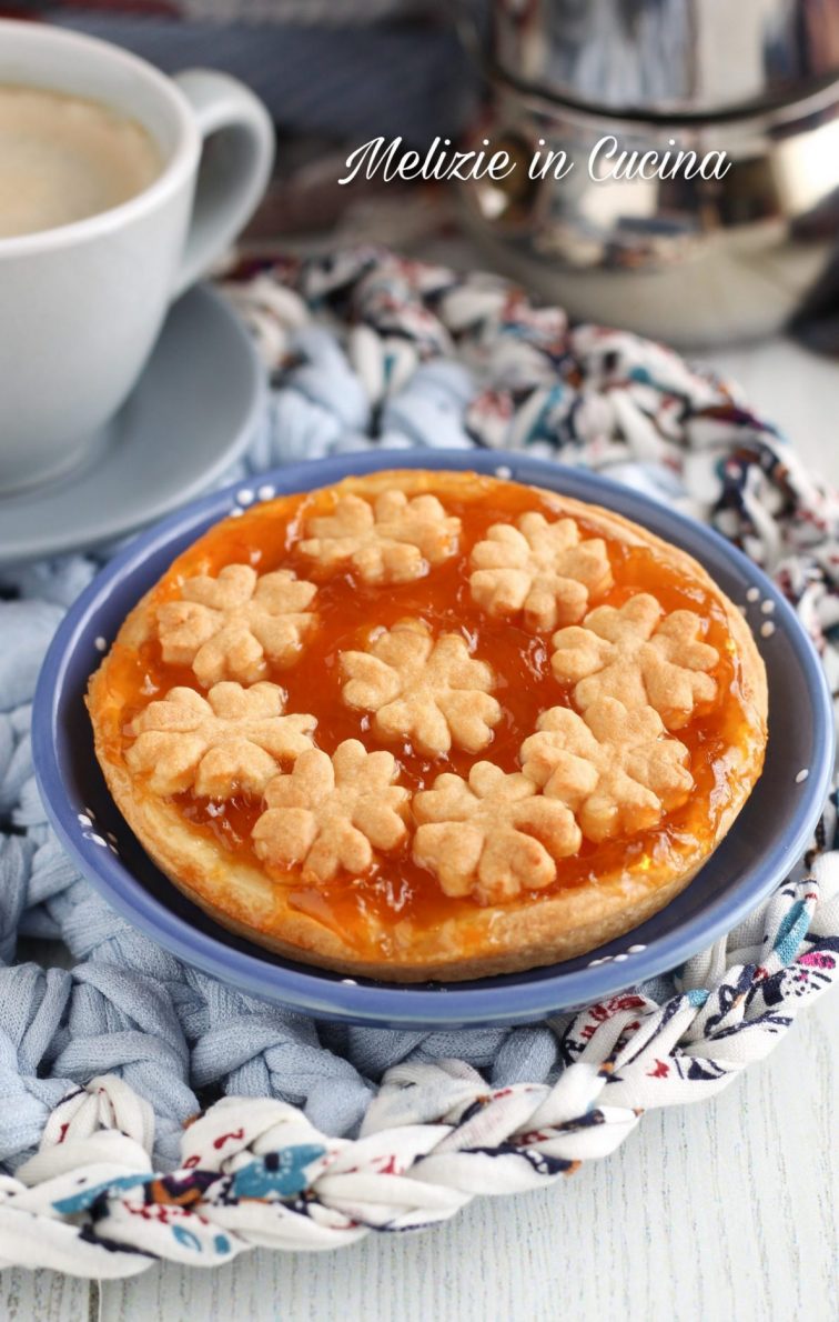 Crostatine morbide alla confettura