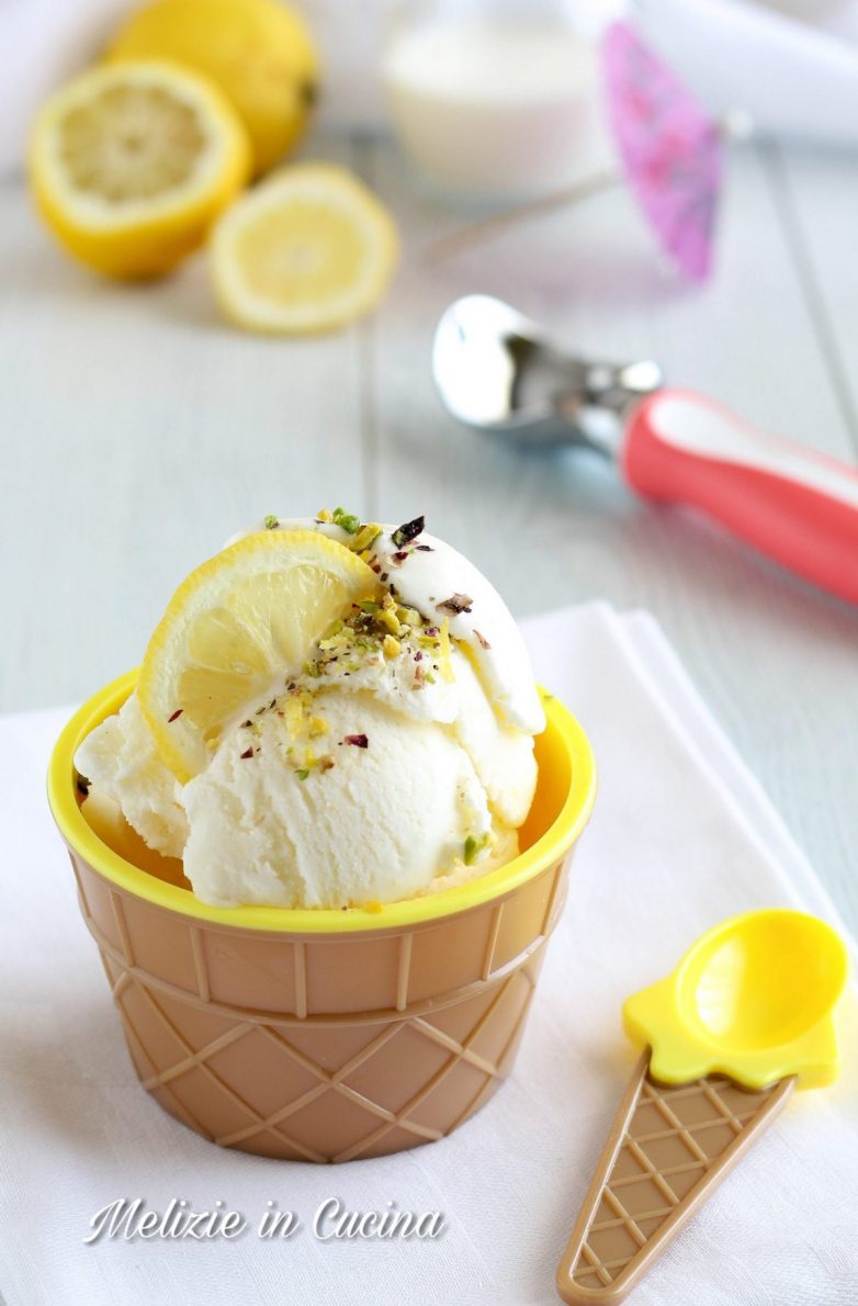 gelato al limone