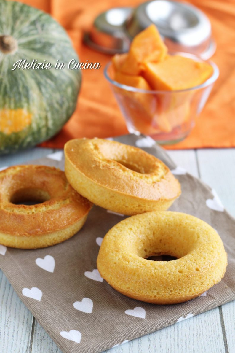 ciambelline con la zucca morbide