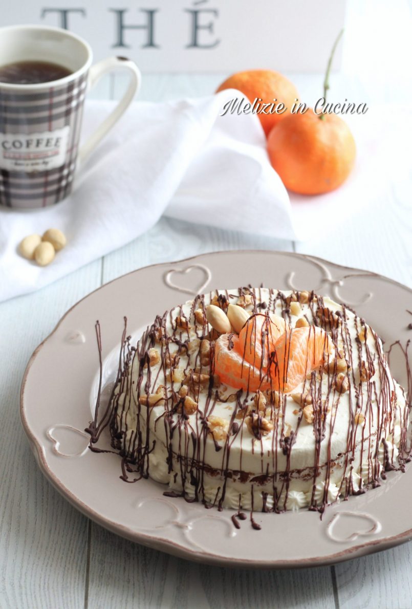Torta mandarini e carote con crema al mascarpone - Melizie in Cucina