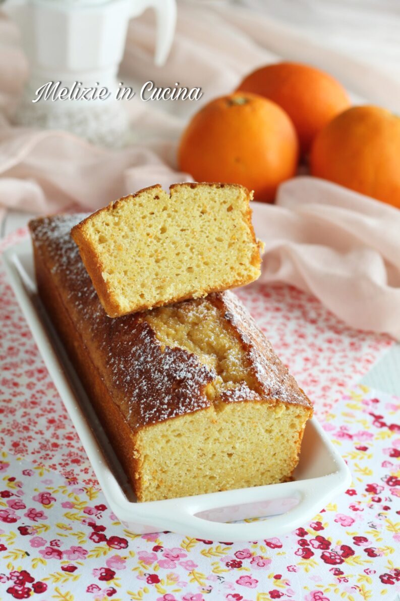 plumcake arancia e limone semplicissimo