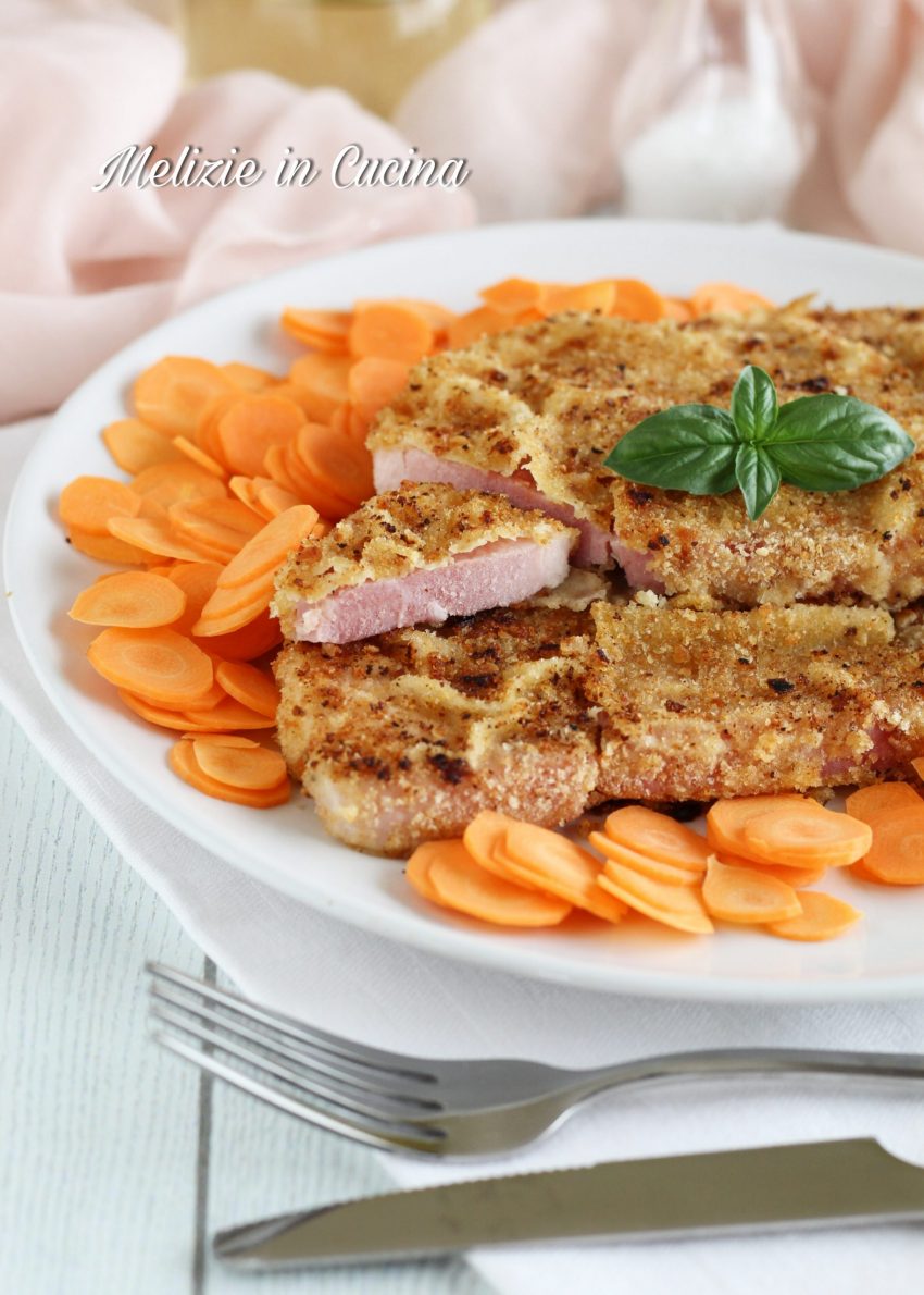 Cotoletta di prosciutto cotto