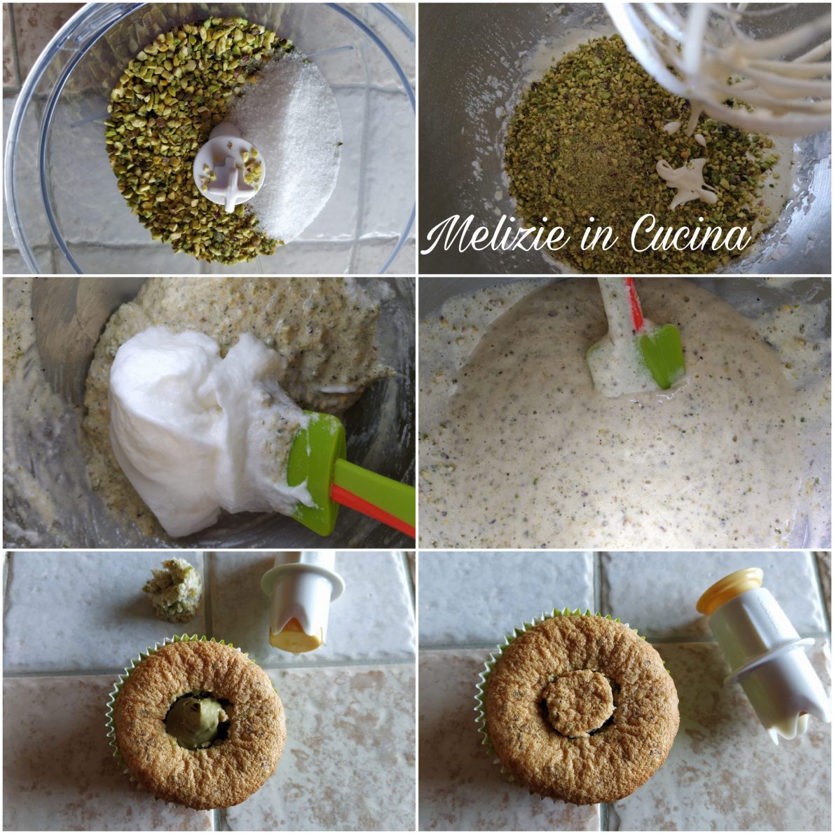 Muffin al pistacchio senza farina