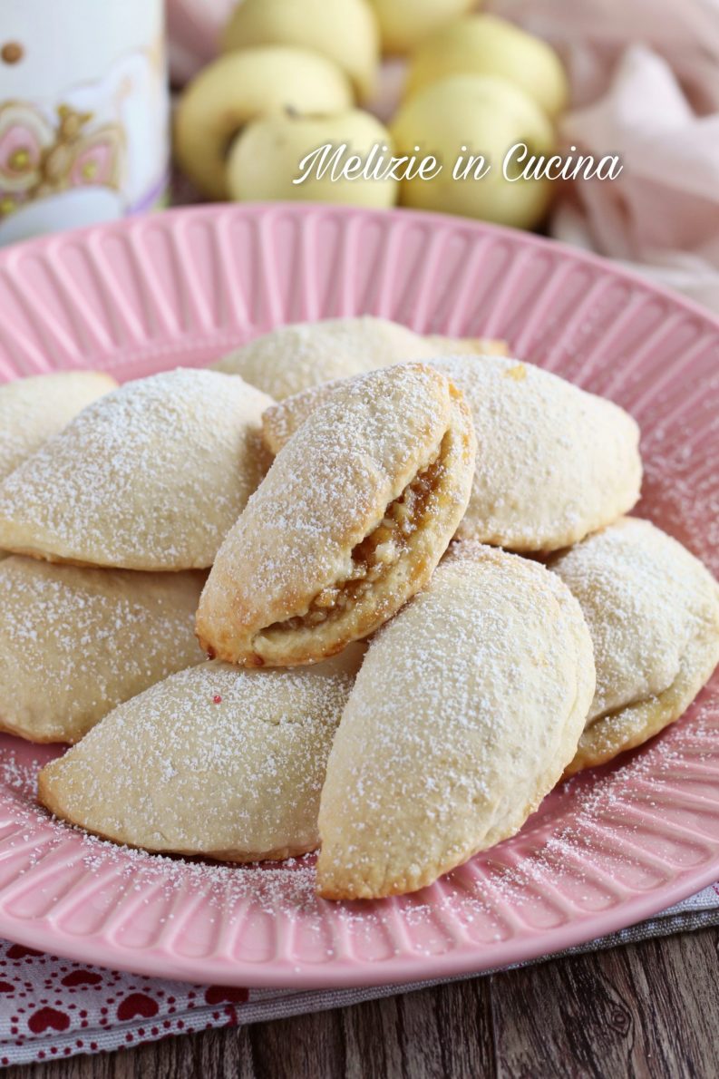 Biscotti rustici cuor di mele