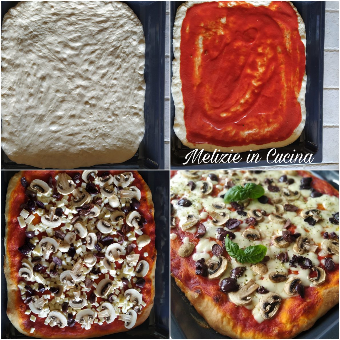 Pizza in teglia semplice e veloce