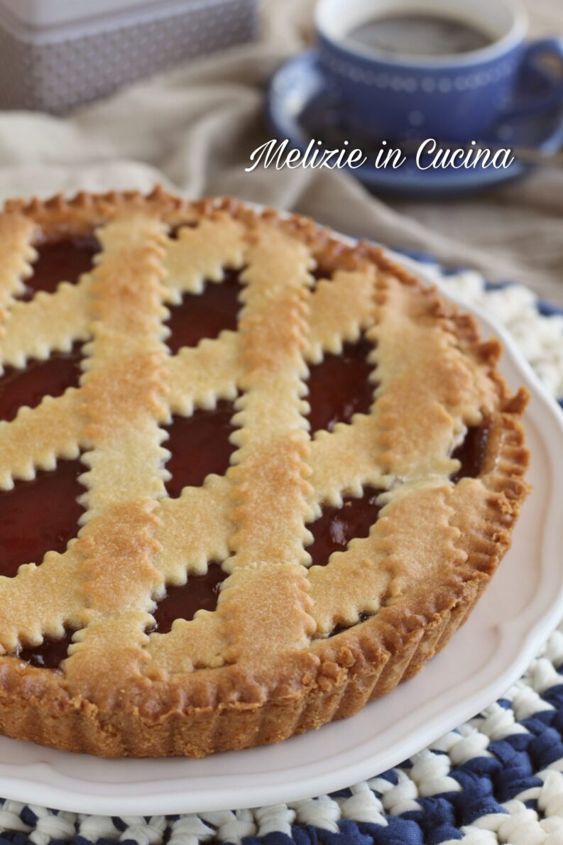 Crostata rustica alle fragole