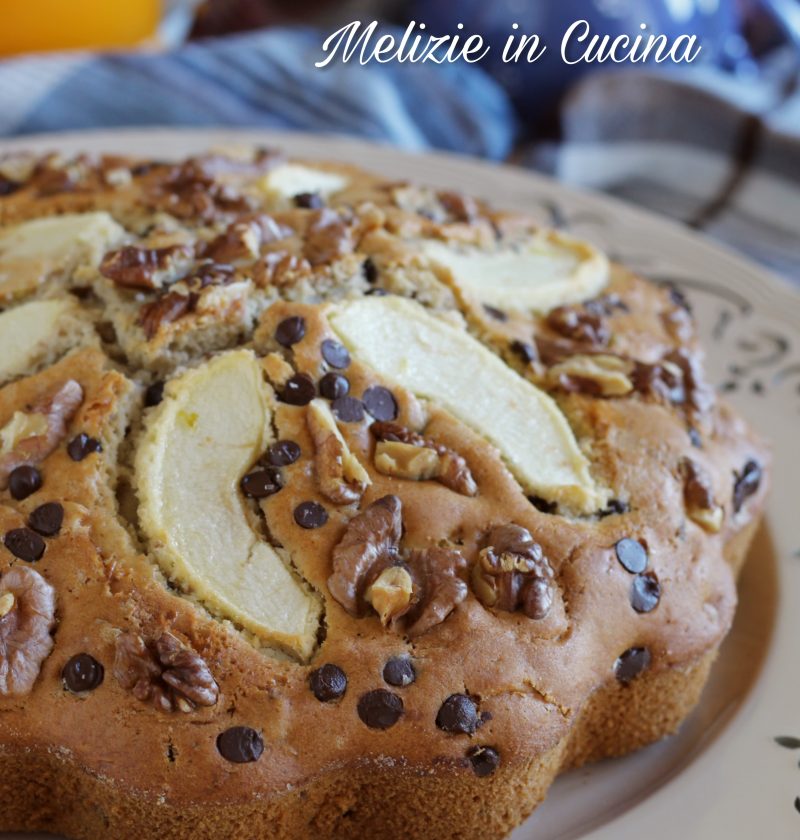 Torta mele noci e cioccolato 15 Torta mele noci e cioccolato