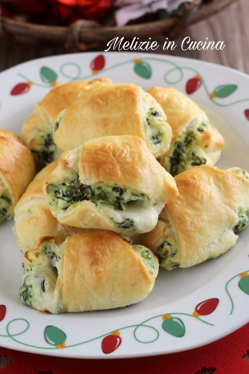 bocconcini sfoglia ricotta e spinaci