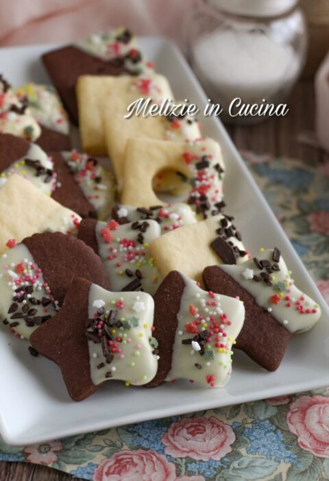 Biscotti glassati con cioccolata bianca - Melizie in Cucina