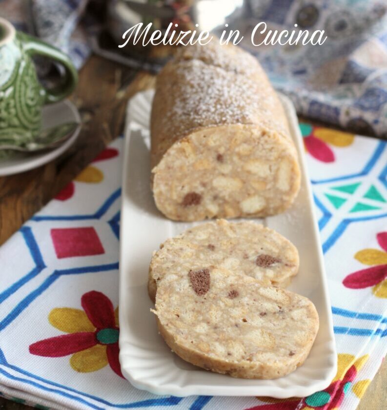 Salame dolce al cioccolato bianco 14 Salame dolce al cioccolato bianco
